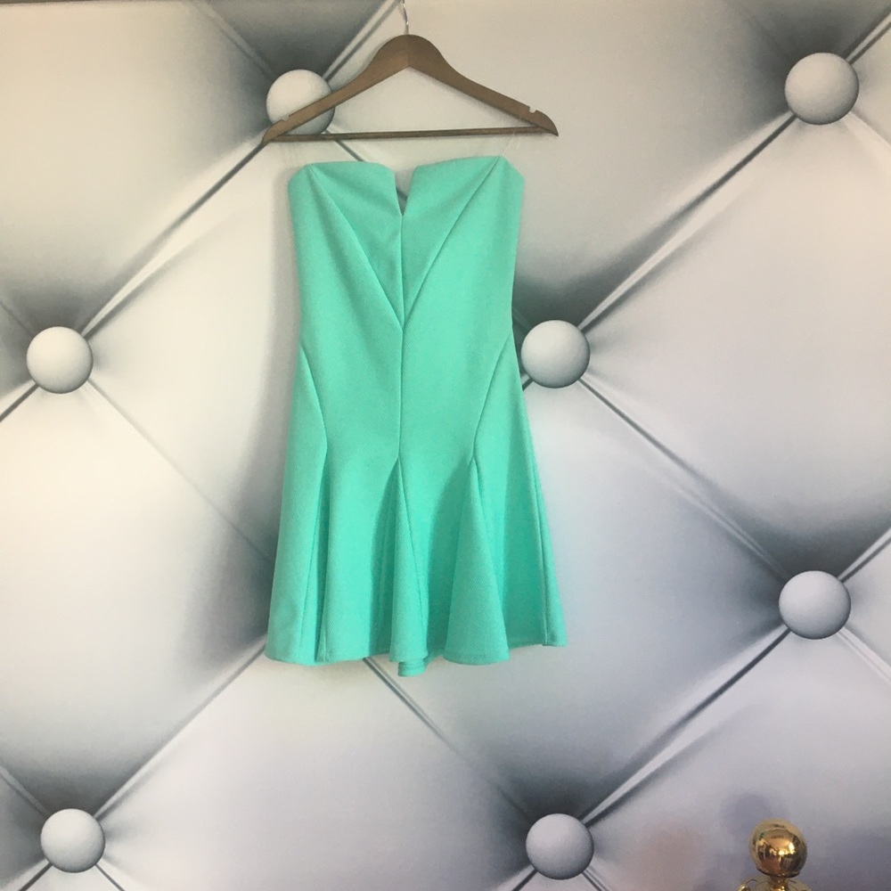 Aqua dress
